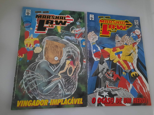 Hq - Marshal Law - Minissérie Em 06 Edições (Usado)