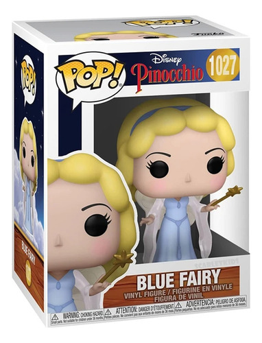 Funko Pop Hada Azul 1027 Pinocho Disney Blue Fairy Orig