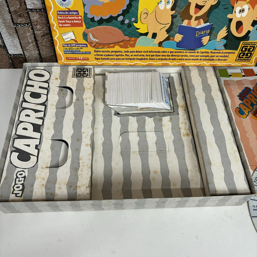 Antigo Jogo De Tabuleiro Da Revista Capricho - Grow Anos 90 (Usado)