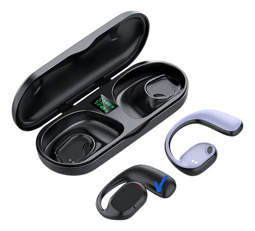 Fone De Ouvido Bluetooth Esportes Condução Óssea Fn-b08