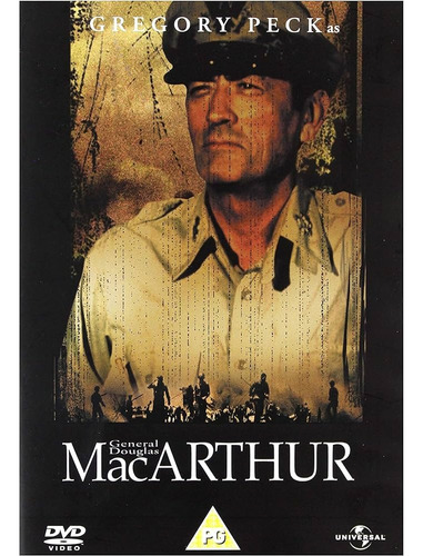 Mac Arthur, ( El General Rebelde) Gregory Peck - Dvd