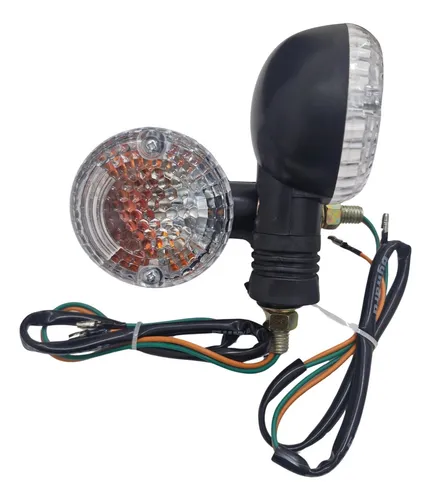 Direccionales (x2) Para Gn 125 H Suzuki Color Transparente