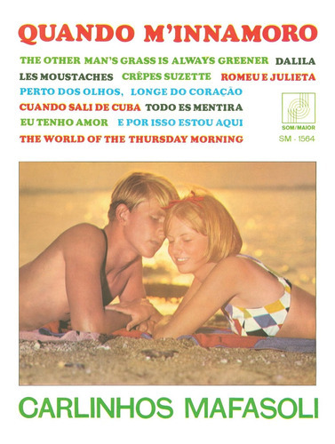 Cd Carlinhos Mafasoli - Quando M´innamoro - 1968