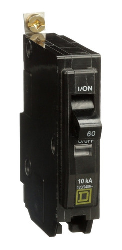 Interruptor Termomagnético Qob 1p 60a Schneider Qob160 