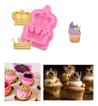 Comprar Molde De Silicon Coronas Princesas Fondant Resina Jabones