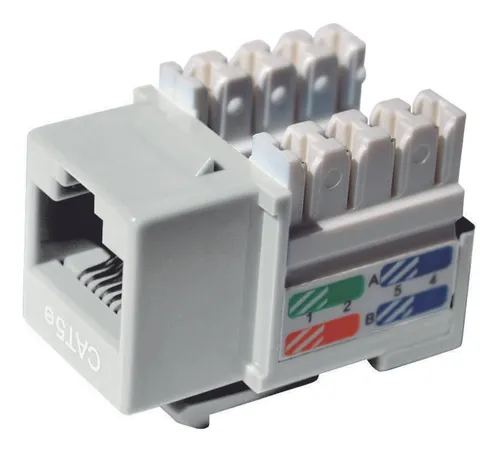 comprar Conector Rj45 Cat 6 Kj8-c6-us Blanco Dixon