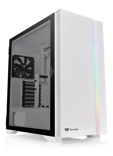 Gabinete Tt H700 Mid-tower Tg Fan X2 Vga Bracket Snow White