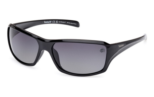 Lentes De Sol Negro Polarizados Timberland Tb933201d