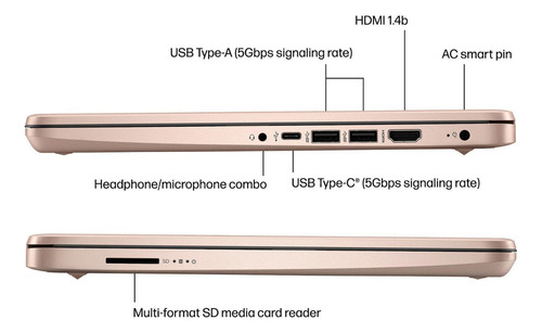 Ordenador Portátil Hp 2024 Hd Con Pantalla Led Intel Celeron