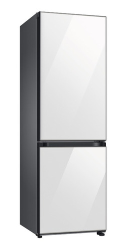 Heladera inverter no frost Samsung Bespoke RB33A307012 white con freezer 328L 220V