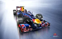 Comprar Vinilos Decorativos Autos Formula Uno 130x70cm Red Bull