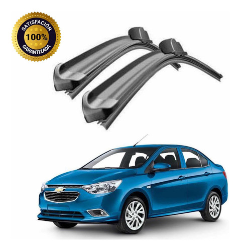 Plumas Escobillas Brx Bananas Chevrolet Aveo 2018 Al 2021