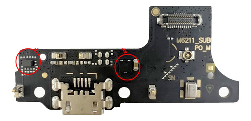 Placa De Carga Compatible Para Tcl 20e