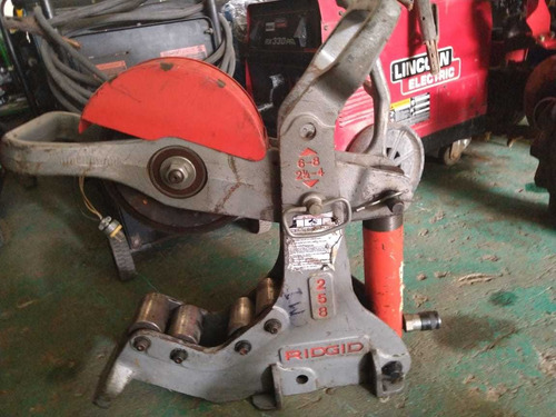 Imagen 1 de 6 de Cortadora Tubos Hidráulica Ridgid 258