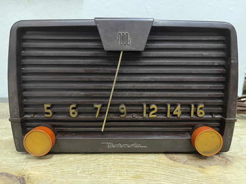Radio De Bulbos Motorola 1950s