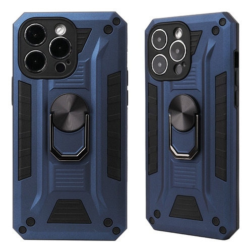 Funda Celular Uso Rudo Con Anillo Iman Para Alcatel Y Huawei