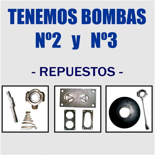 Imagen 5 de 6 de Kit Reparacion Bomba Diafragma Nº2 Repuestos