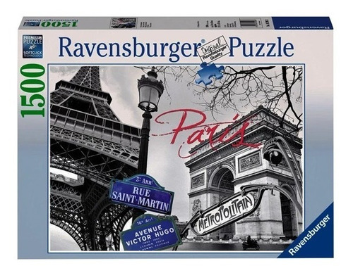 Ravensburger 1500 Pzs Paris 16296 Rdelhobby Mza