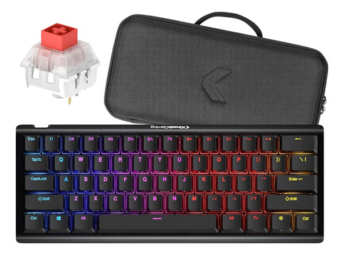 Teclado Mecánico Kinesis Gaming Tko | Interruptores Lineales