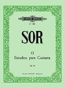 12 Estudios Guitarra Op60 Sor Fernandotarrago Graci  Iuqyes