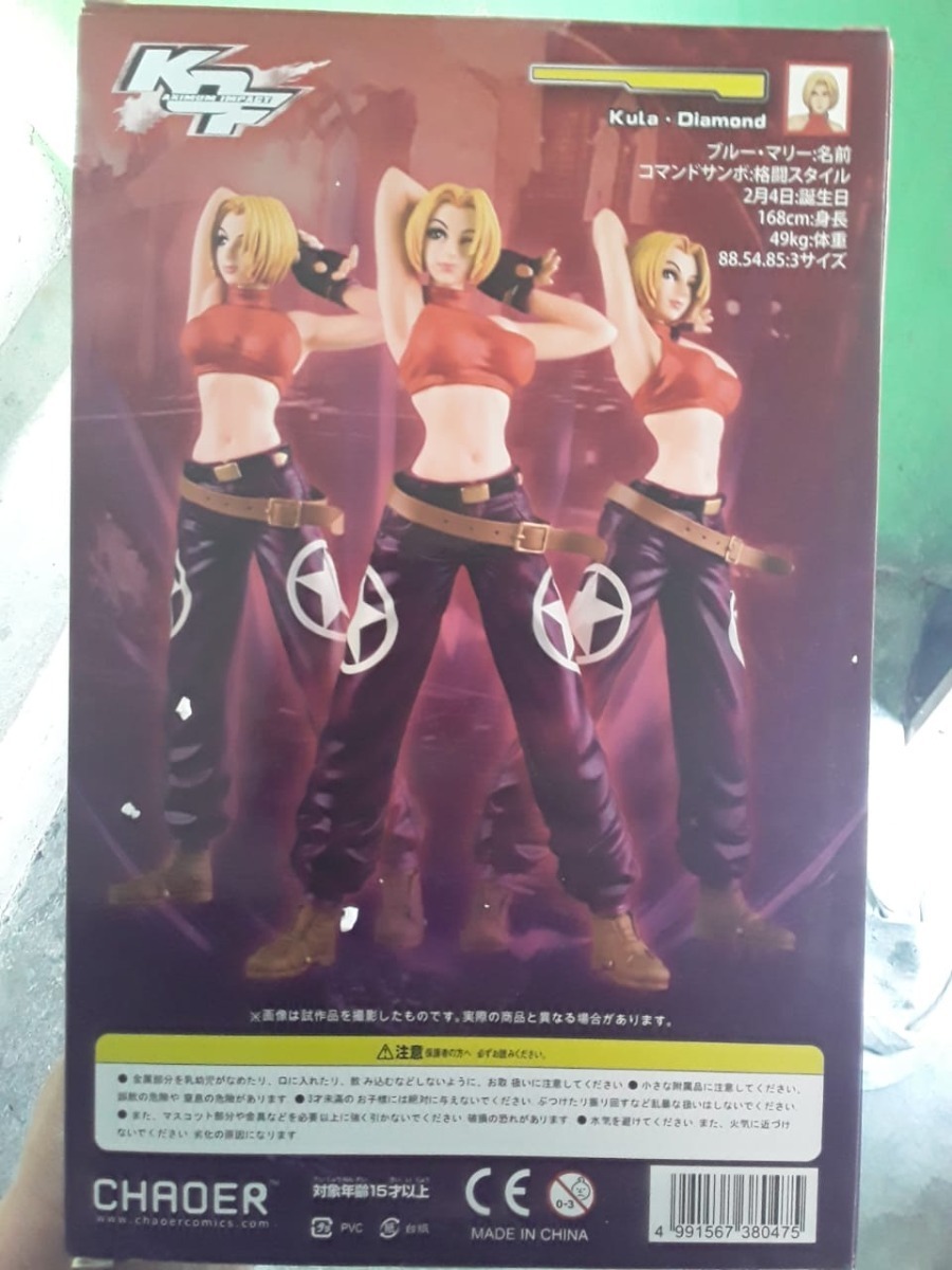 Figura Snk King Of Fighters Blue Mary Mercadolibre 