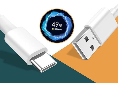 80w Cargador Para Vivo Flash Charge Tipo C Carga Rápida