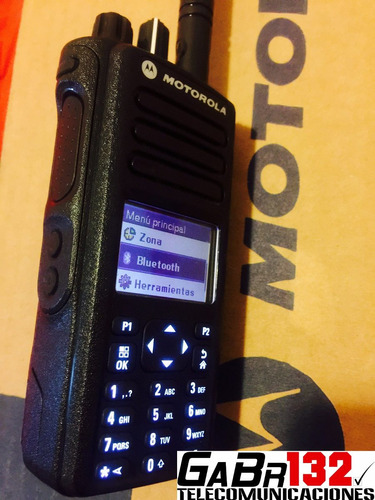 Radiotransmisor Portátil Motorola Mototrbo Dgp8550e En Vhf