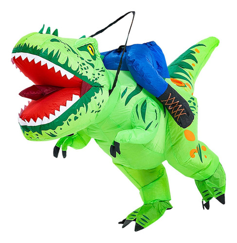 Traje De Dinosaurio Inflable Traje De Dinosaurio 80 A 100 Cm