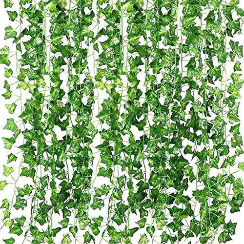 Qc Life 84 Ft Ivy Artificial Fake Greenery Leaf Garland Plan