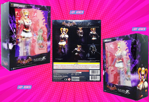 Dc Comics Play Arts Kai Arkham Asylum Harley Quinn 2012