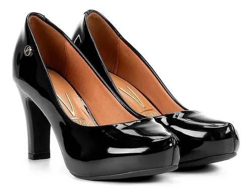 Sapato Feminino Scarpin Vizzano Meia Pata Boneca 1840101 Corre