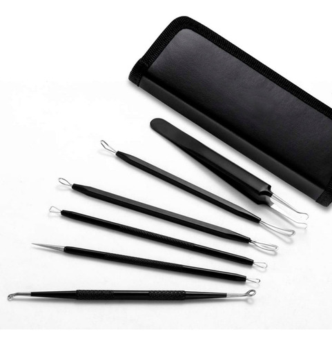 6 Kit Removedor De Espinillas, Extractor De Acné, Removedor