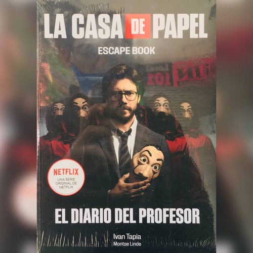 La Casa De Papel. Escape Book: El Diario Del Profesor, De Ivan Tapia. Editorial Lunwerg Editores En Español