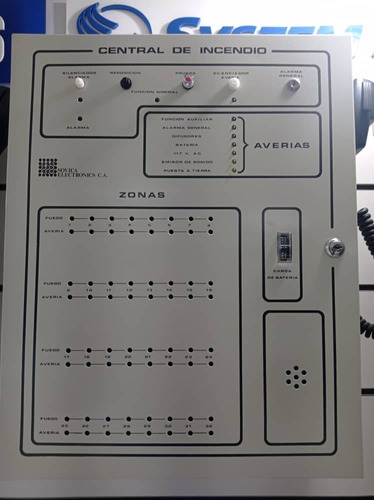 Central De Incendios Modelo Az-255 Marca Sovica Ofertas