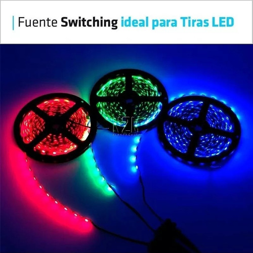 Imagen 5 de 10 de Fuente 12v 30a Metalica Regulada Switching Tira Led Cctv