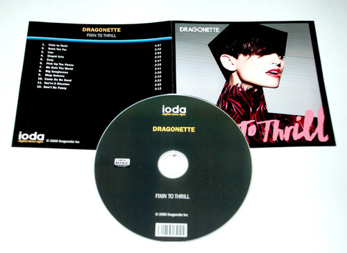 Dragonette - Fixin To Thrill Cd Import New Wave Synth-pop A1 (Usado)