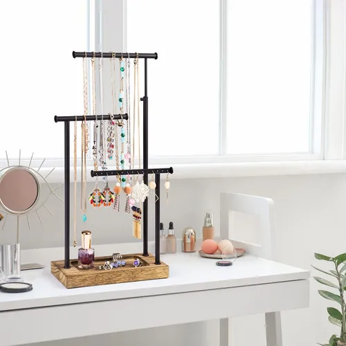 Sriwatana Soporte Organizador De Joyas, Soporte Para Collar.