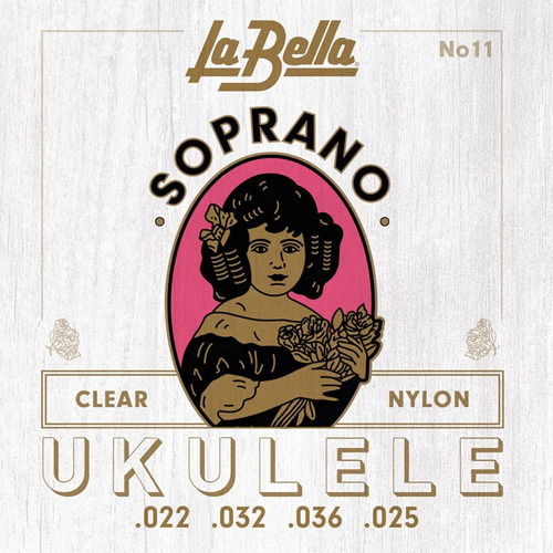 Encordado Ukelele Soprano La Bella 11