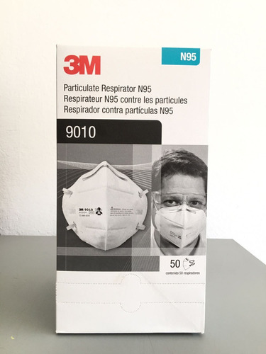 Cubrebocas Mascarilla 3m N95 Caja Con 50 Pzs Industrial 