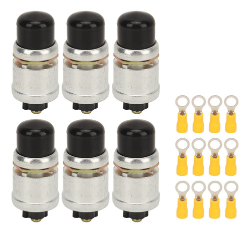 Kit De Botão Push Start, 6 Conjuntos De Resposta Rápida À Pr