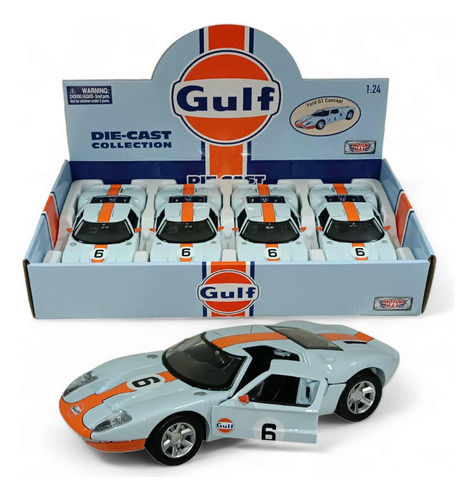 Auto Coleccion Ford Gt Concept Motormax Gulf 1/24 S/caja