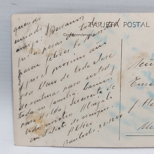 Antigua Postal Cerro Tronador Nahuel Huapi Longhi Mag 65368 (Usado)