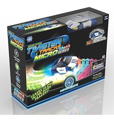 Mindscope Twister Tracks Micro Neon Brillan En La Oscuridad