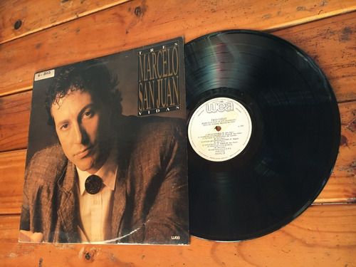 Marcelo San Juan Tres Vidas Vinilo Lp 1988 Rock Argentina