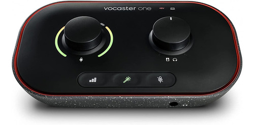 Focusrite Vocaster One: Interfaz De Pódcast Para Grabar
