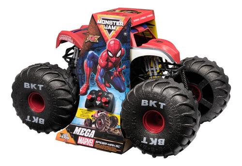 Camion Mega Spiderman, Marvel Monster Jam Rc Mixto Mega Spiderman