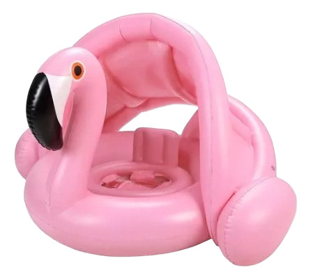 Flotador Inflable De Alberca Para Bebés Con Toldo