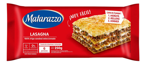 Lasagna 0% Colesterol Matarazzo 250g