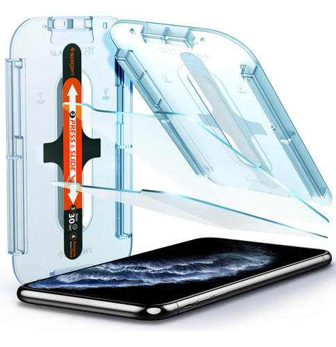 Protector Spigen Pantalla iPhone 11 Pro Xs X 5.8 2 Unid