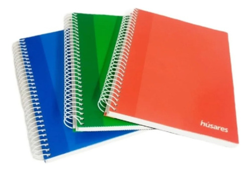 Cuaderno Universitario A4 Husares 80 Hojas Rayado Pack X 3